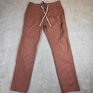 Vuori Ripstop Pant Womens Medium Organic Cotton Stretch VW401